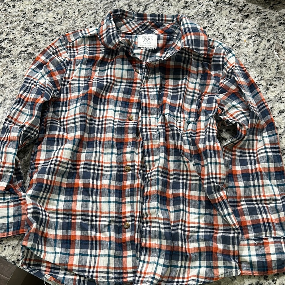 Fall toddler button down shirt